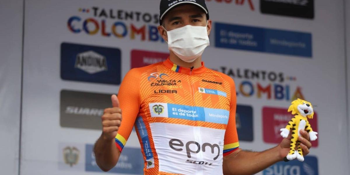 Juan Pablo Suárez, ciclista del EPM.