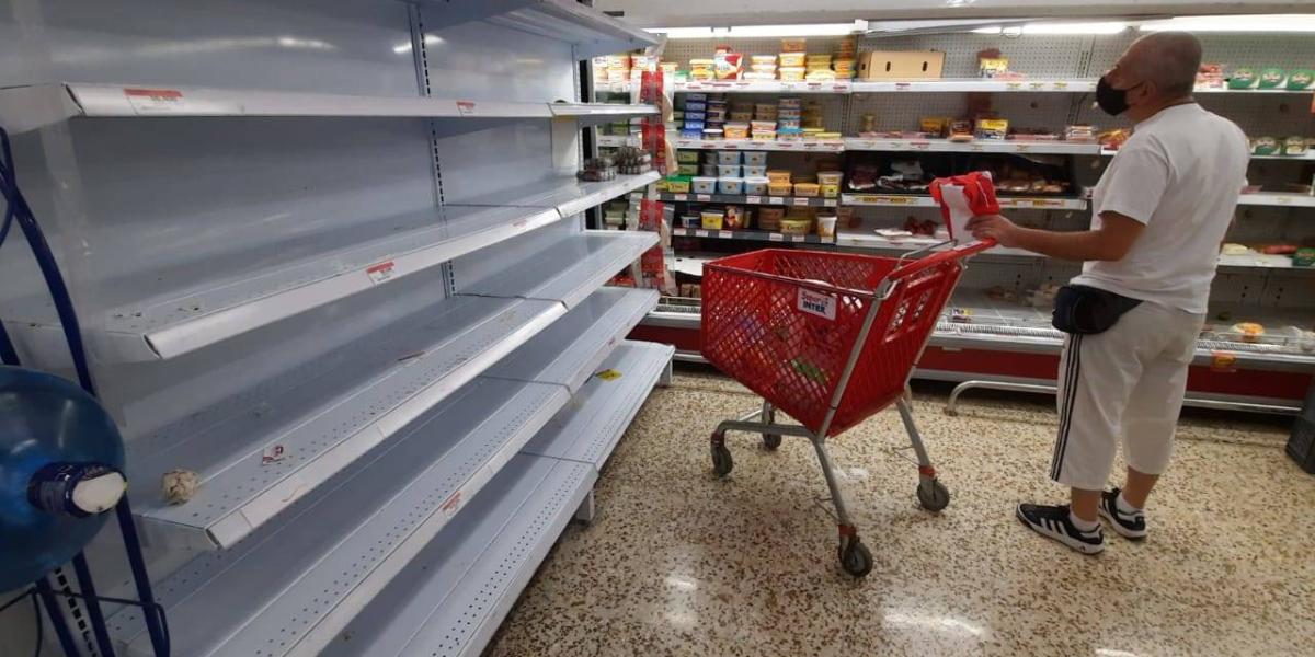 Desabastecimiento en supermercados en Cali