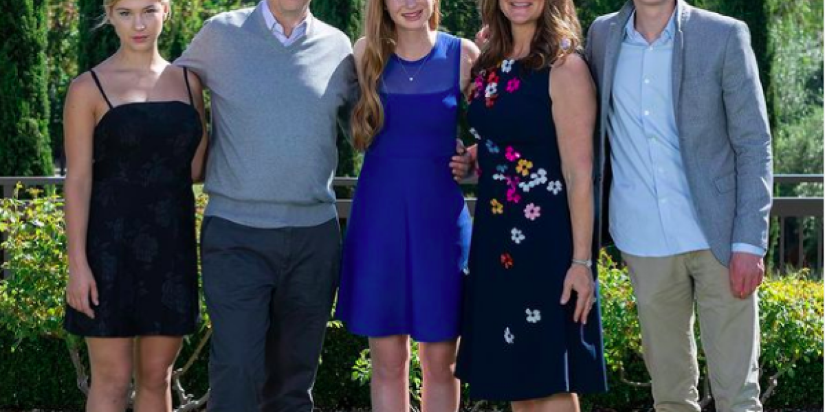 Bill Gates y Melinda Gates tuvieron tres hijos: Jennifer, Rory y Phoebe.
