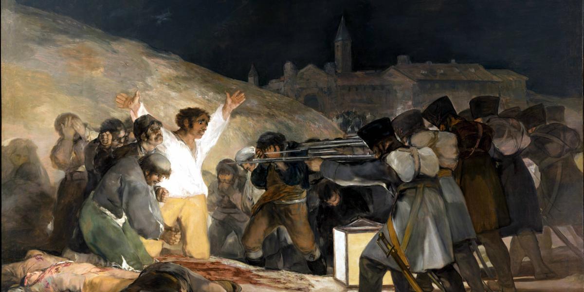 'El 3 de mayo en Madrid’ o ‘Los fusilamientos del 3 de mayo’, de Goya.