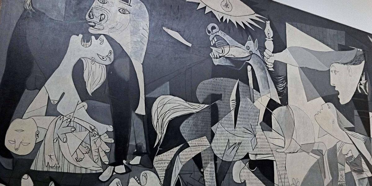 El Guernica fue pintado en 1937.