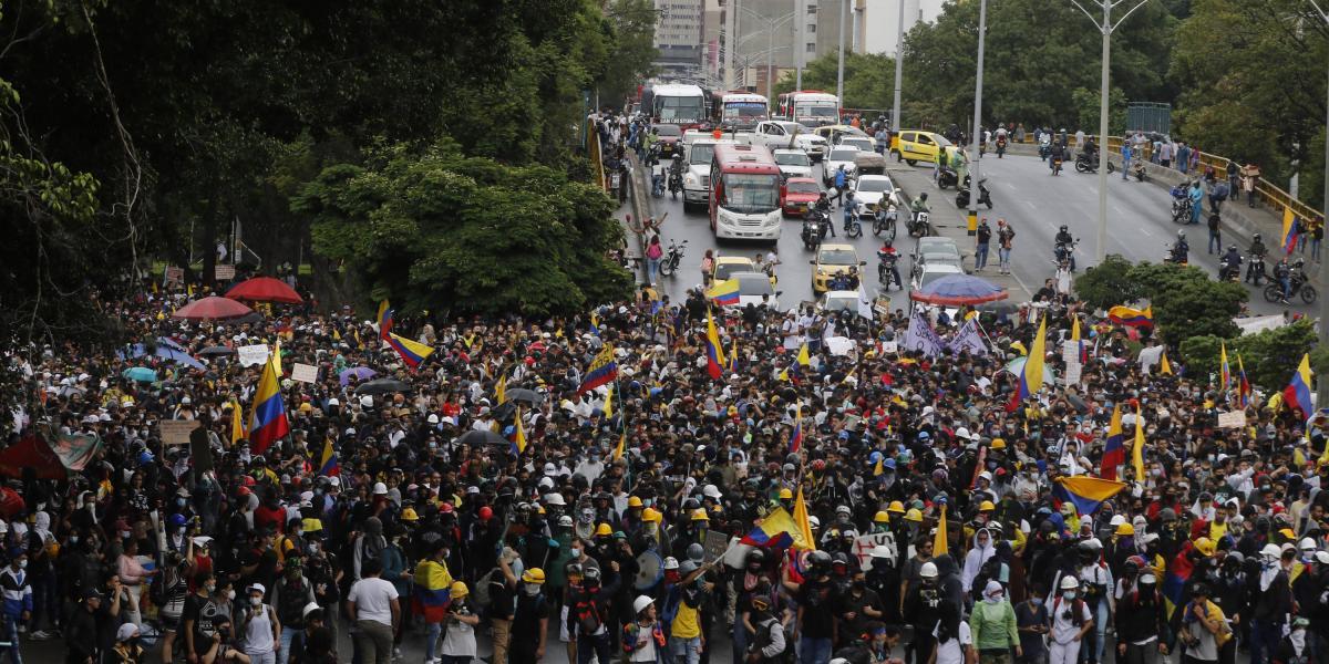 Se vivió en Medellín una nueva jornada de paro nacional, un mes desde el inicio de las movilizaciones.