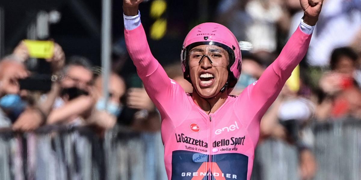 Egan Bernal, campeón del Giro 2021.