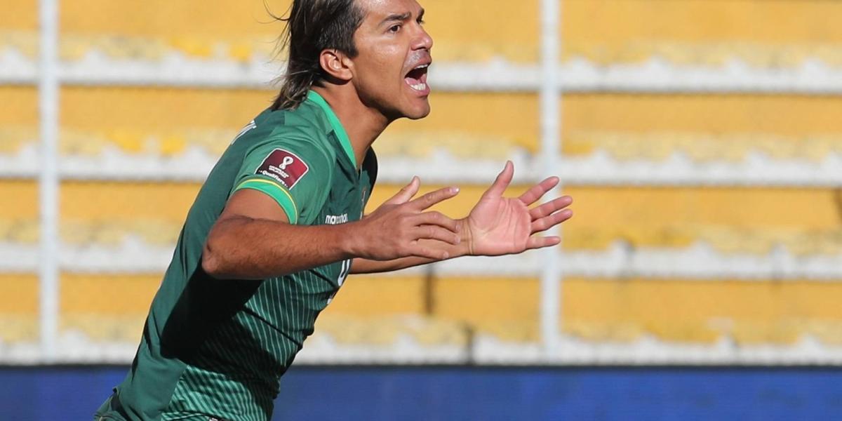 Marcelo Martins, goleador de Bolivia.