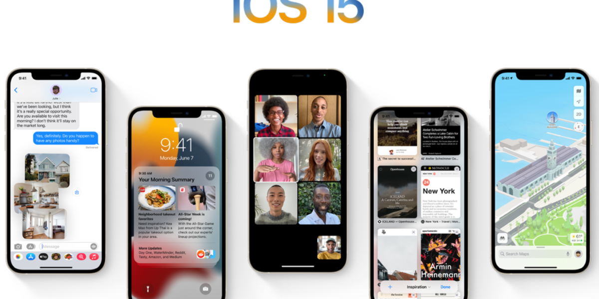 Sistema operativo iOS 15