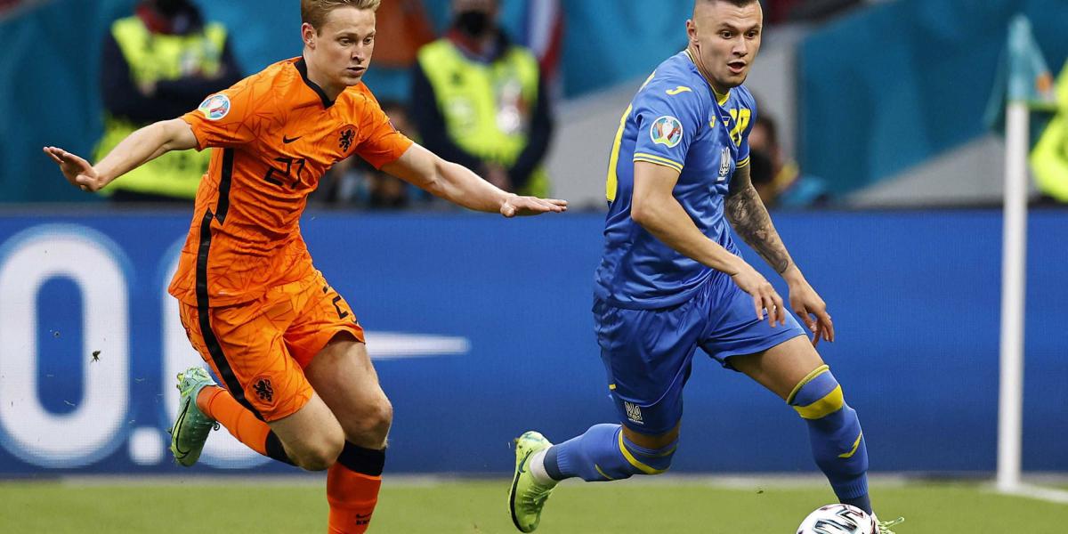 Acción del partido Países Bajos vs. Ucrania