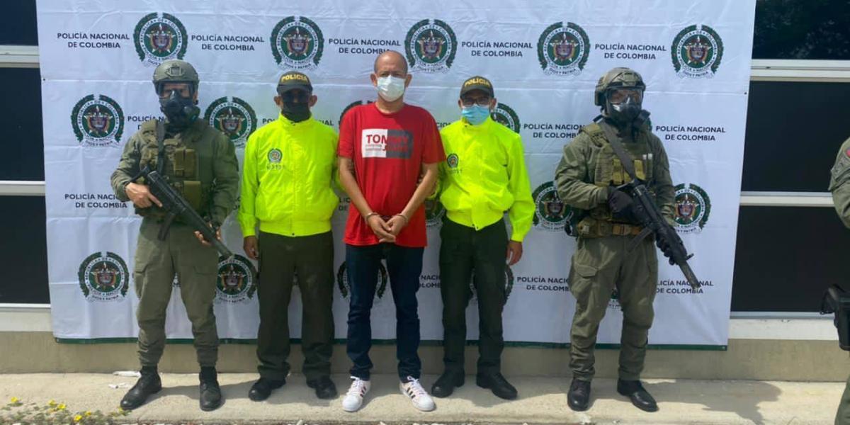 En Valledupar, Cesar, ue capturado el venezolano alias Titi, considerado como narco puro solicitado en extradición.