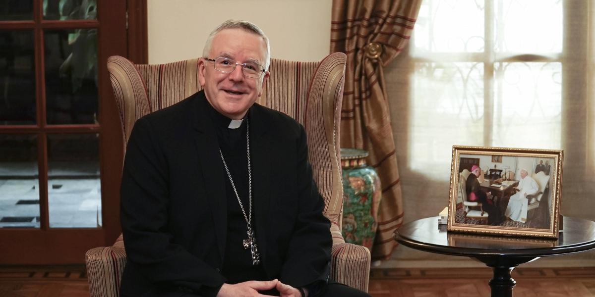 Monseñor Luis Mariano Montemayor, representante del Papa Francisco en Colombia.