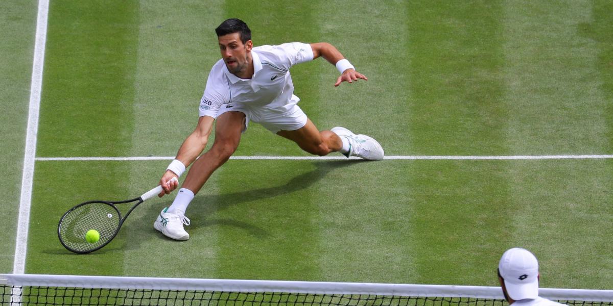 Novak Djokovic, tenista serbio, campeón de Wimbledon.