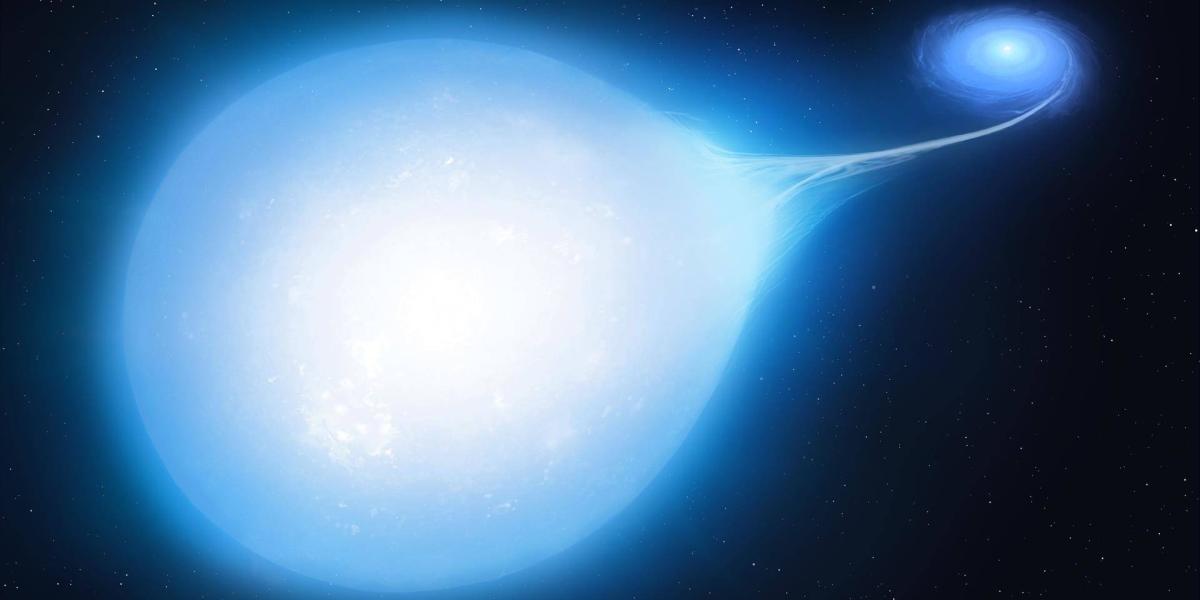 Espacio: se observa un planeta estrellarse contra una enana blanca
