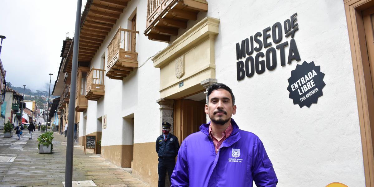 Luis Carlos Manjarrés, nuevo gerente del Museo de Bogotá.