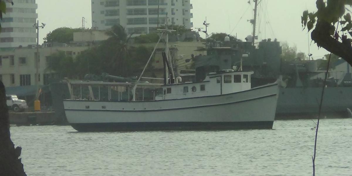 El barco de bandera estadounidense era utilizado para transportar cocaína.