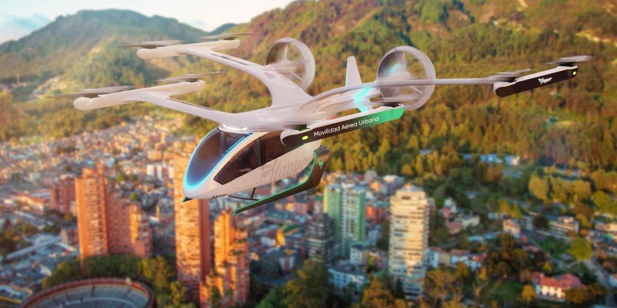 Uber aéreo: empresas quieren traer taxis aéreos eléctricos a Bogotá