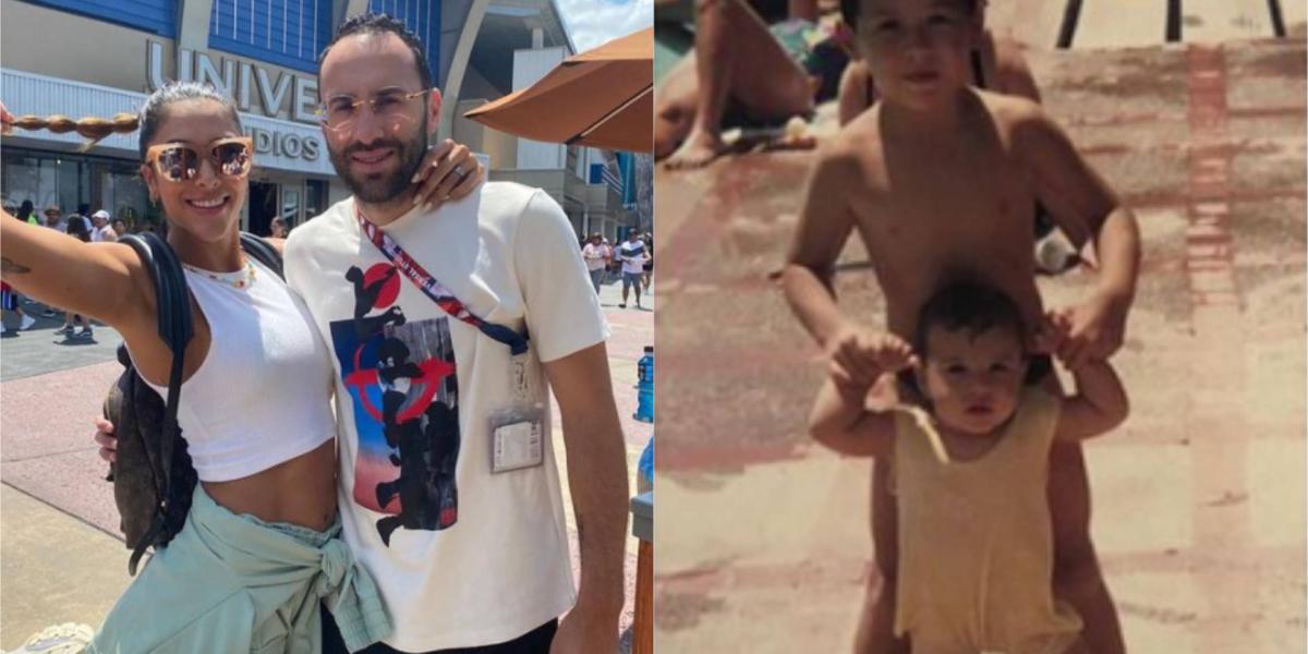 david ospina y su hermana