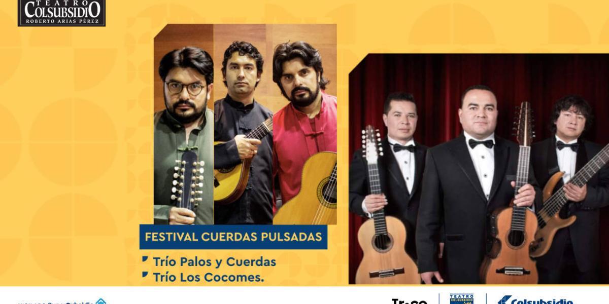 La guitarra, la bandola y el tiple se suman al retorno de los aires andinos en el tercer Festival de Cuerdas Pulsadas.