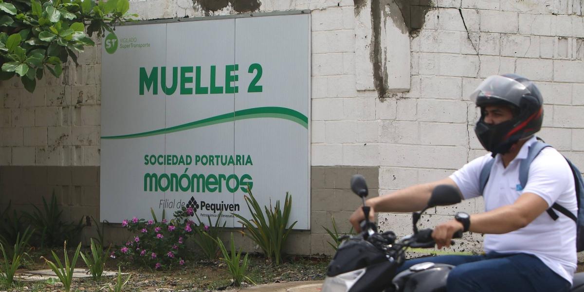 Planta de la empresa Monomeros en la ciudad de Barranquilla.
Foto Agencia Kronos