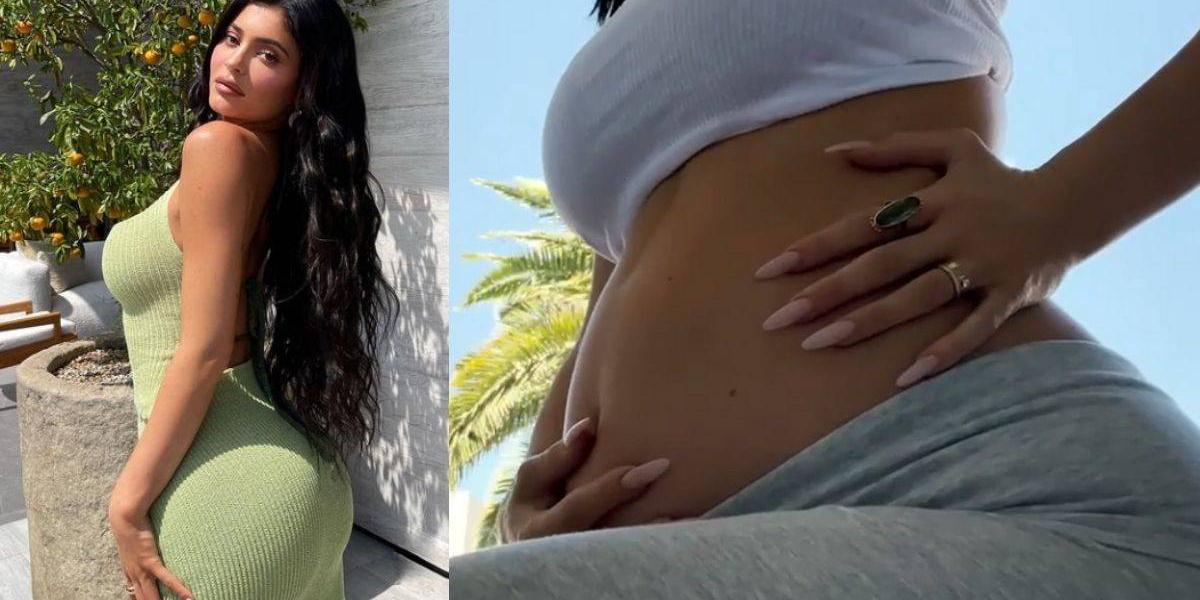 La estadounidense Kylie Jenner confirmó su segundo embarazo.
