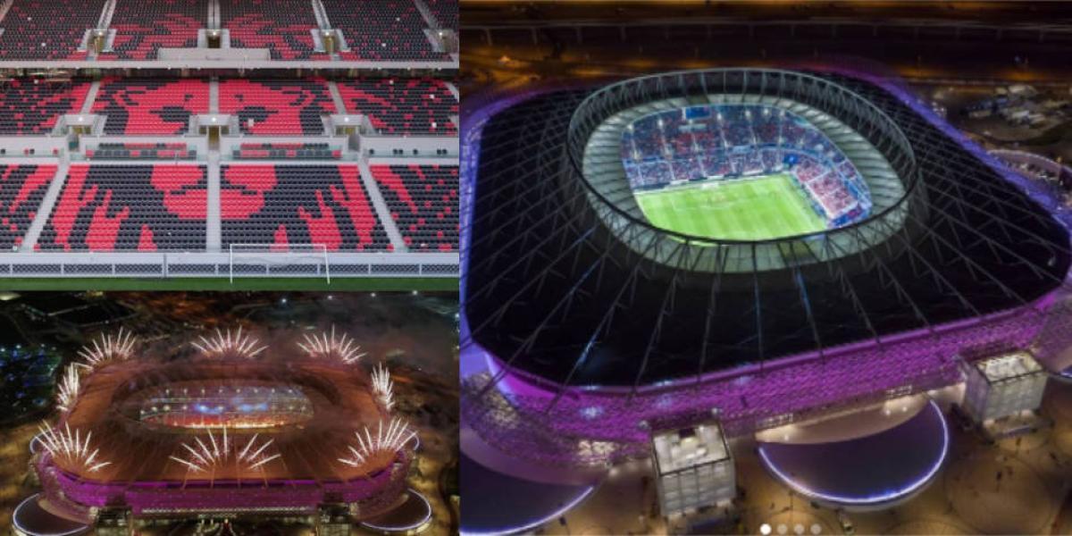 Tiene capacidad para 40.000 personas y está ubicado a cinco kilómetros de otro gran estadio de Doha.