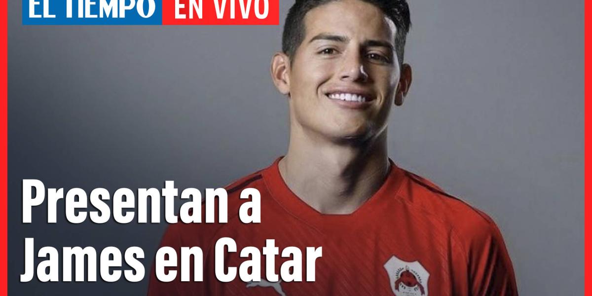 Ahora, James Rodríguez llega a la Qatar Stars League para ponerse la camiseta de Al Rayyan.