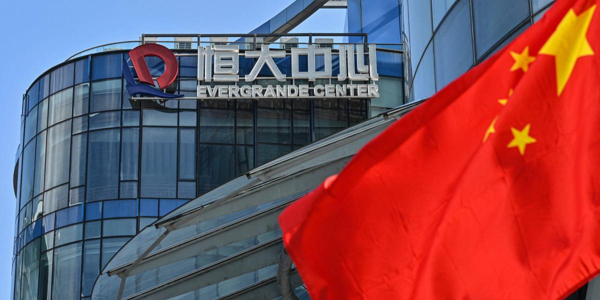 El edificio Evergrande Center, en Shanghai.