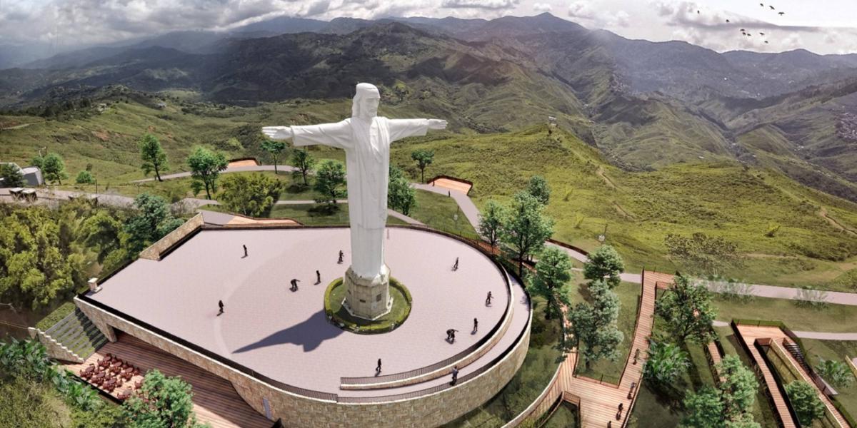 De esta manera está proyectada la construcción del Parque Turístico de Cristo Rey.