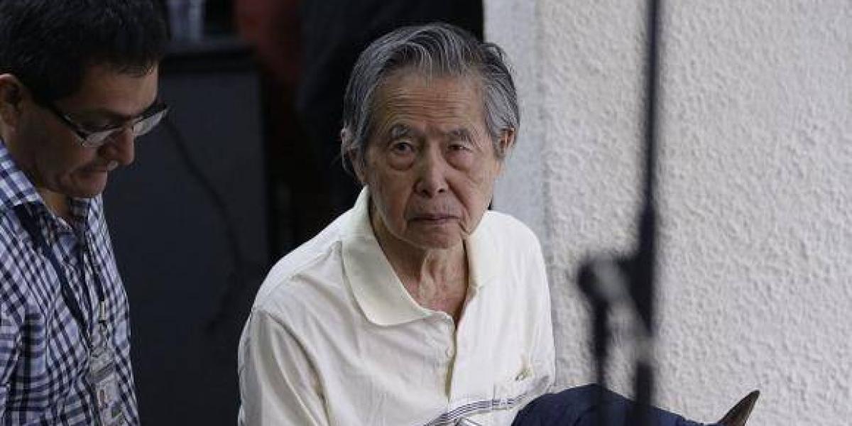 El expresidente Alberto Fujimori permanece en una clínica de Lima.