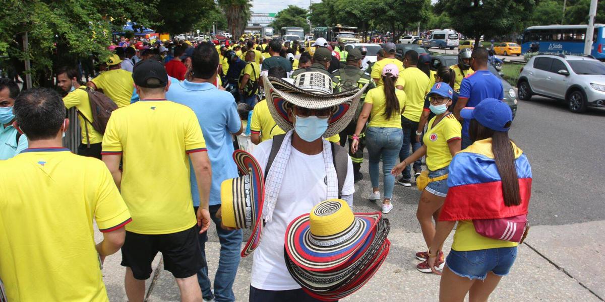 Propios y turistas han gozado esta doble fecha de Eliminatorias en Barranquilla.