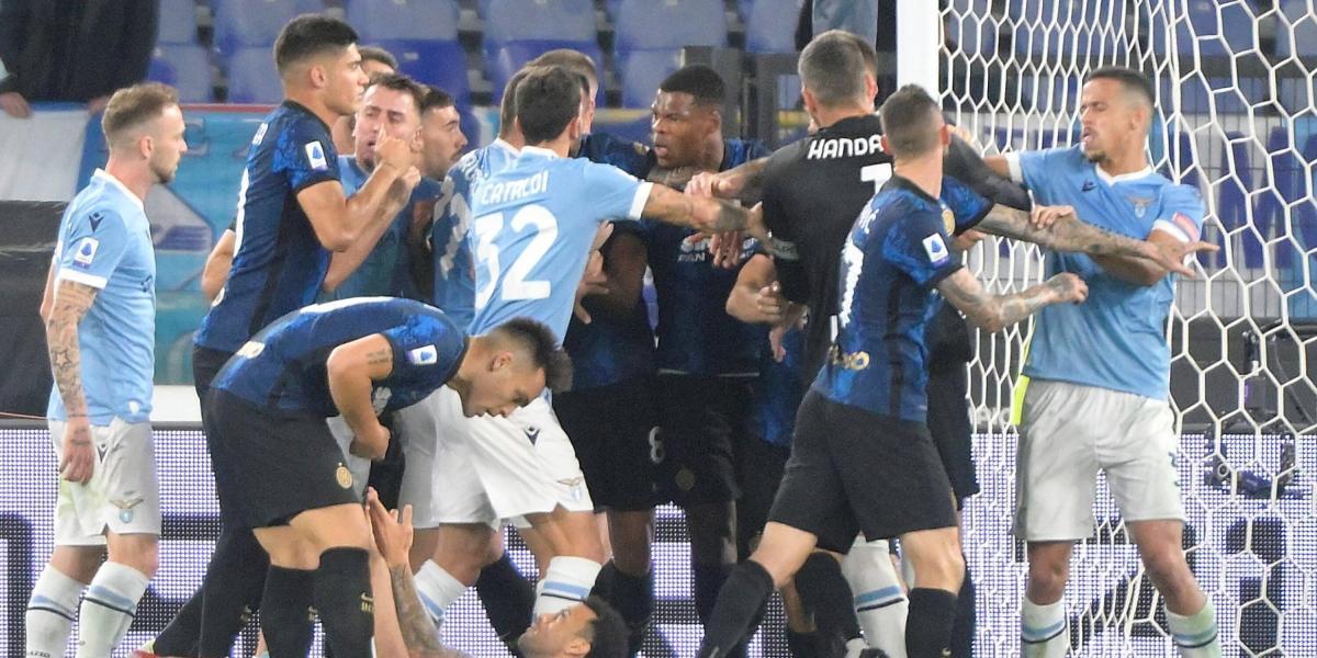 Lazio vs. Inter.