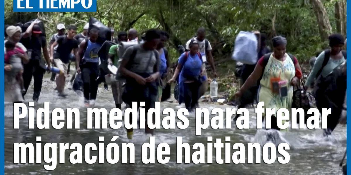 Los presidentes de Panamá, Costa Rica y República Dominicana pidieron el miércoles a Estados Unidos "medidas concretas" para frenar la migración irregular de haitianos en América Latina.