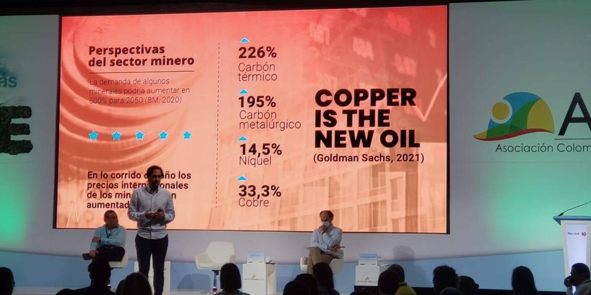 Según Goldman Sachs, el cobre es considerado el nuevo petróleo y Colombia tiene potencial