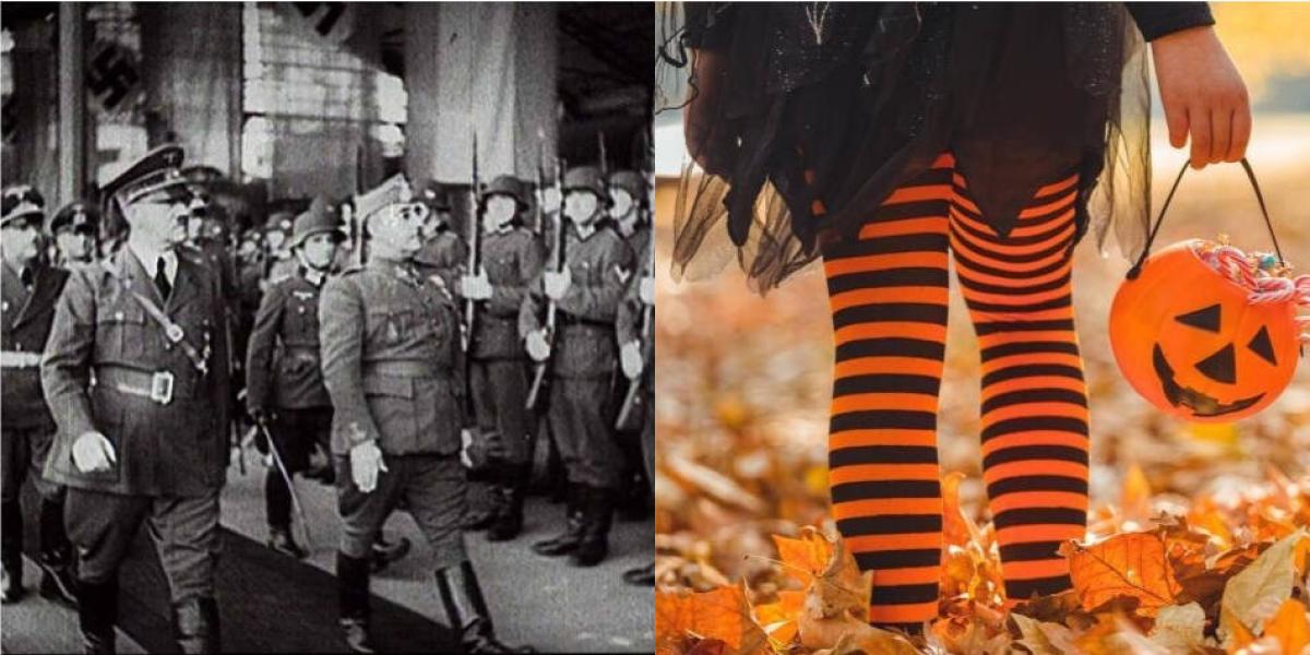 Disfraz de Gestapo, soldado nazi.