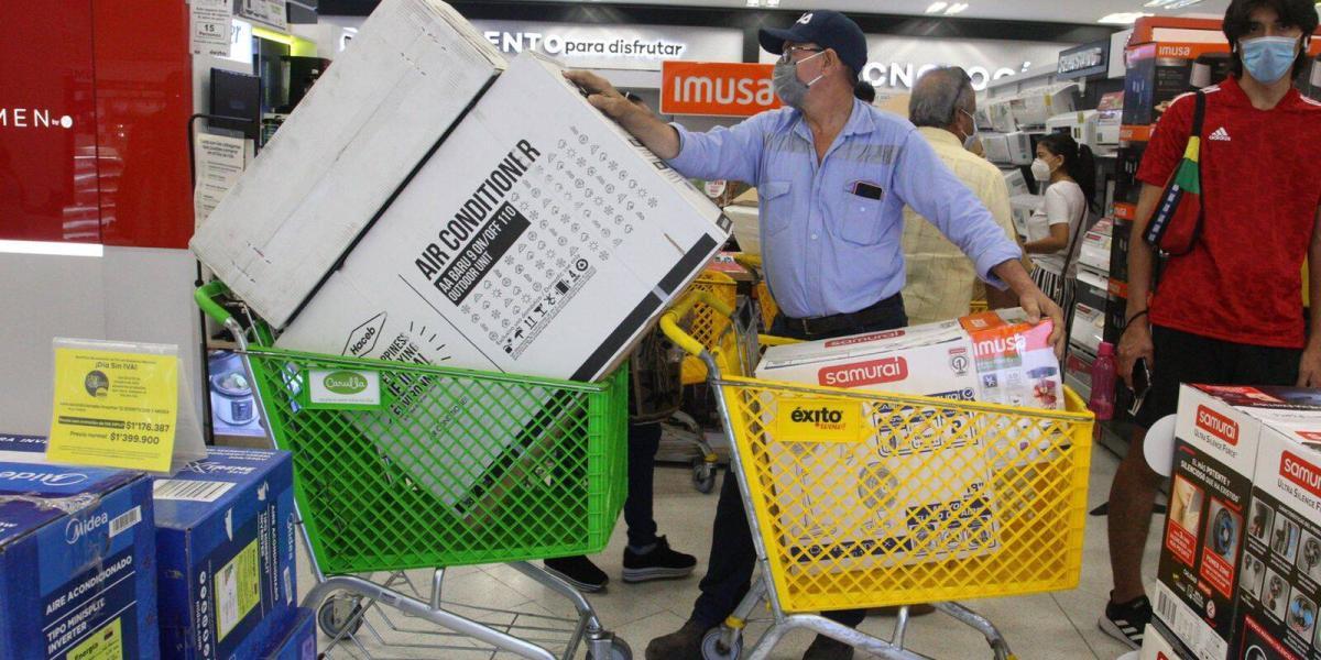 La compra de electrodomésticos es lo que mas se ha movido en Barranquilla.