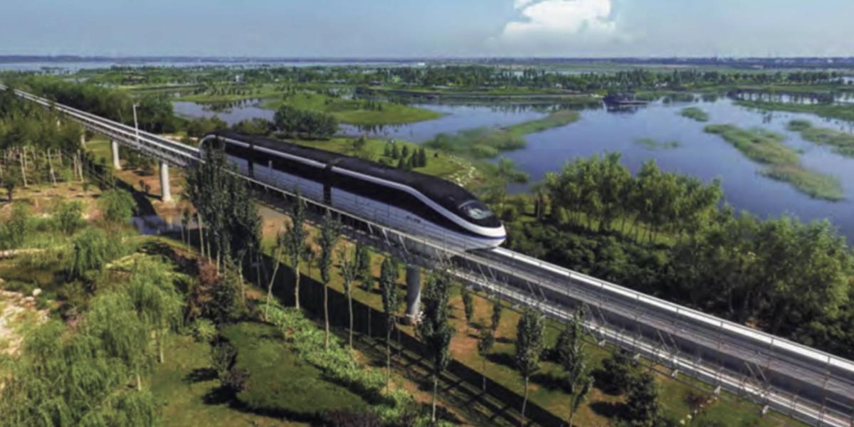 Este tipo de tren podría mover hasta 41.000 pasajeros cada hora, a una velocidad de 80 kilómetros por hora.