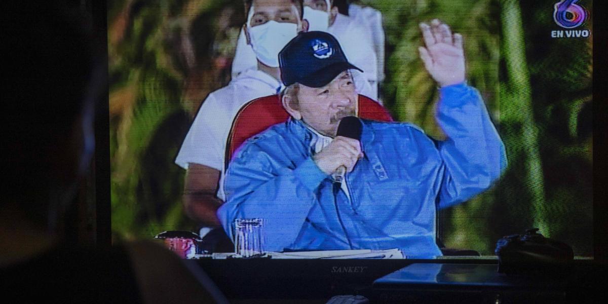 El presidente de Nicaragua, Daniel Ortega, dio un discurso por cadena nacional.