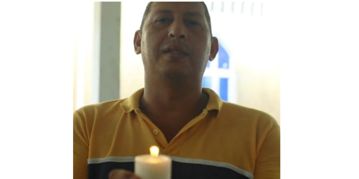 Willington Hernández, líder social asesinado el 9 de noviembre.