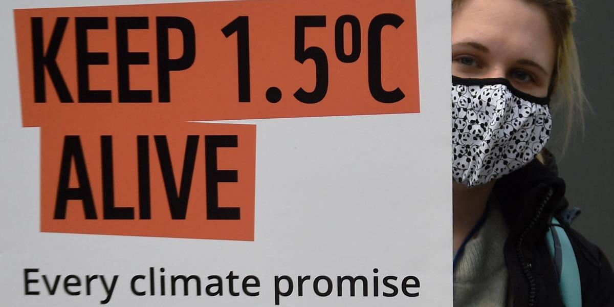 ONG, sociedad civil y activistas pidieron el cumplimiento de la meta de calentamiento máximo de 1,5 grados centígrados este siglo.