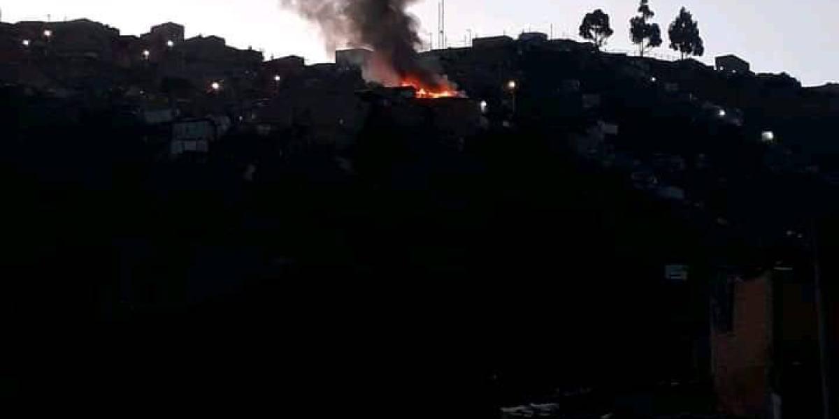 Incendio en Ciudad Bolívar