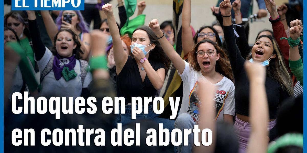 Activistas chocan ante posible despenalización del aborto