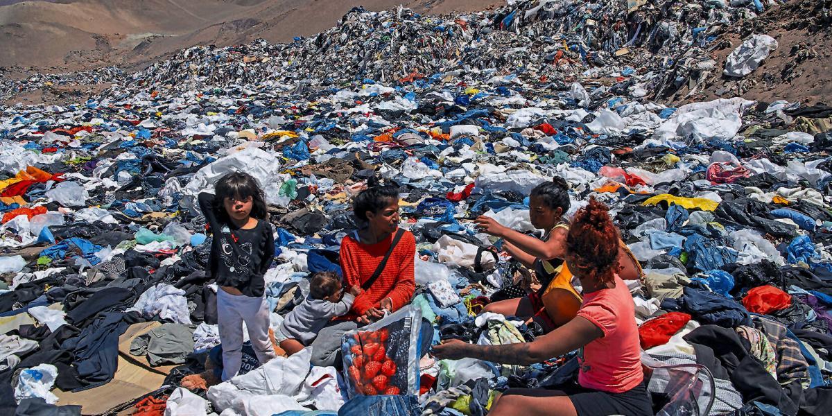 El desierto de Atacama, el cementerio tóxico de la moda