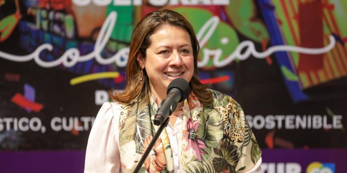 Ministra de Comercio, Industria y Turismo, María Ximena Lombana Villalba.