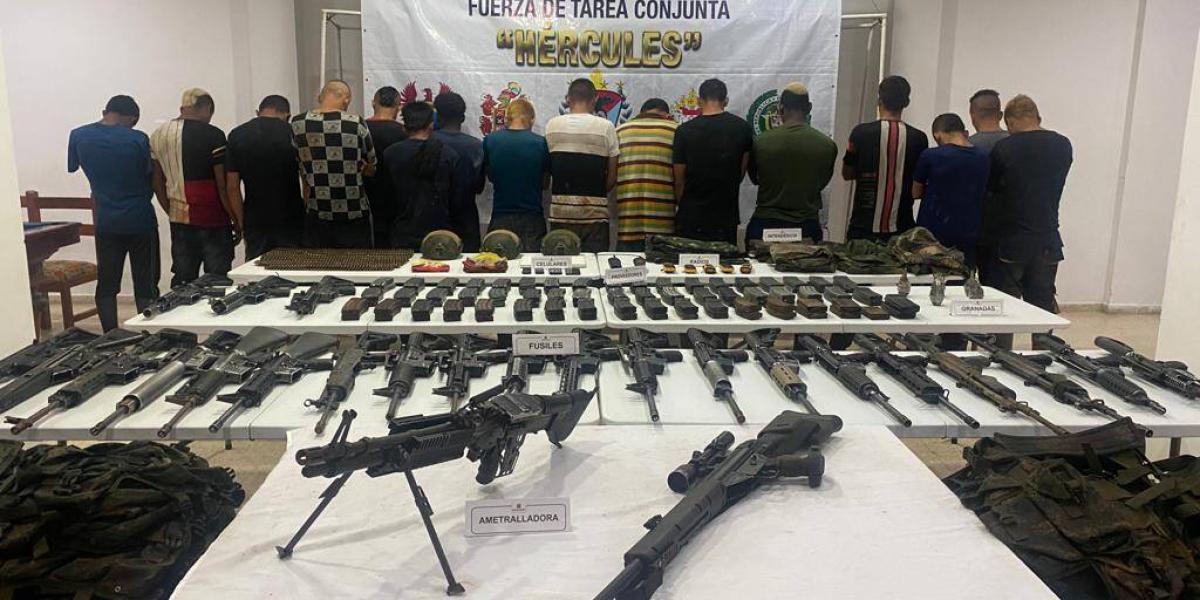 Las capturas se registraron en zona rural de Tumaco, Nariño.