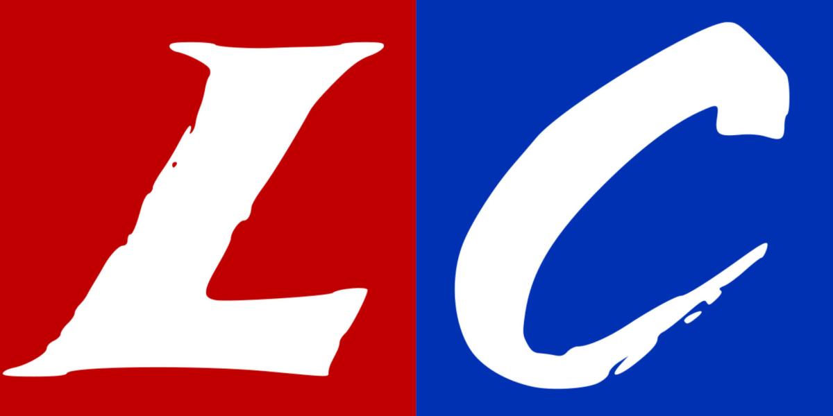 El logo del partido Liberal y del partido Conservador.