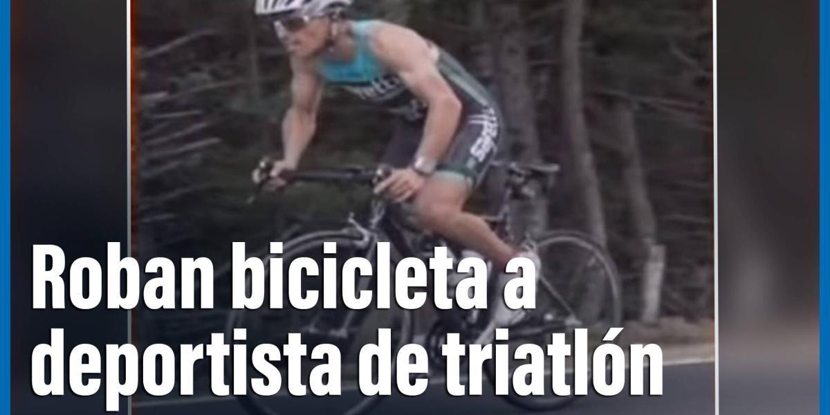 Roban bicicleta a deportista de triatlón en sector del Salitre - El Greco.