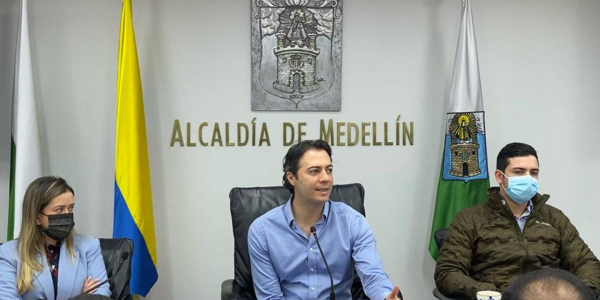 Daniel Quintero, alcalde de Medellín