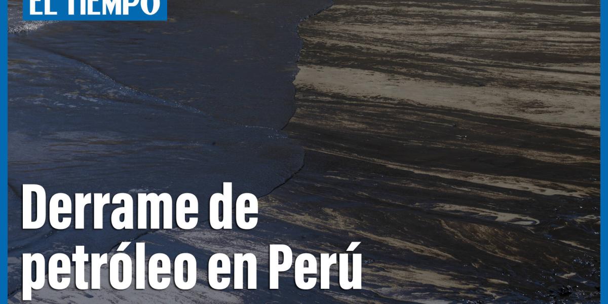 Derrame de petróleo en Perú por fuerte oleaje tras erupción en Tonga
