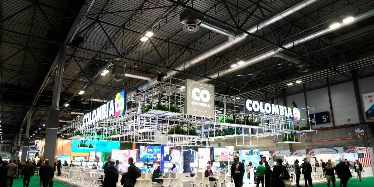 El stand de Colombia fue inspirado en el que se diseñó para Expo Dubái.
