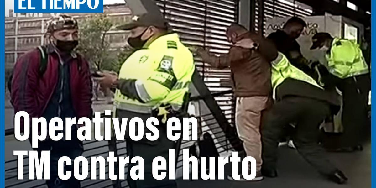 El comandante de la Policía Metropolitana de Bogotá, encabeza los operativos y acciones que adelantarán las autoridades para contrarrestar el accionar de los delincuentes en el sistema masivo de transporte.