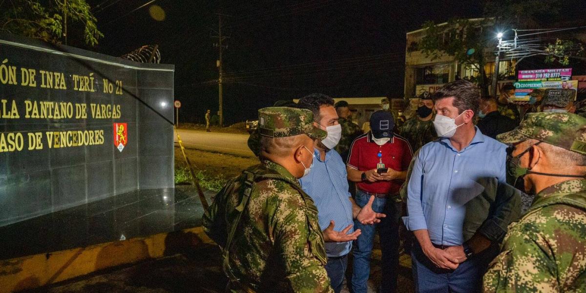 Atentado En Granada, Meta: Ministro Diego Molano Rechaza Ataque Al Batallón