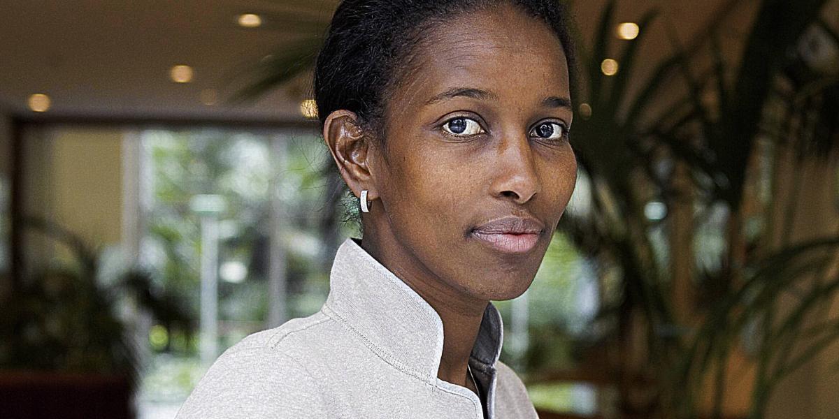 Ayaan Hirsi Ali nació en una familia islámica de la tribu daro.