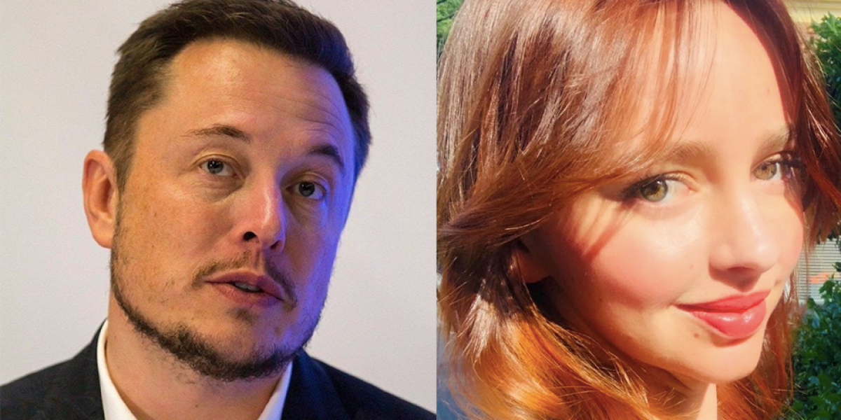Natasha Bassett y Elon Musk fueron vistos juntos.